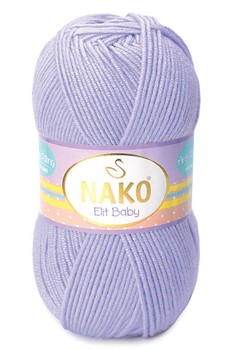 Nako Elit Baby 10625 100g jasny fiolet